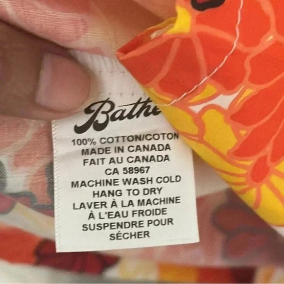 Bather Men’s Hawaiian (Floral) Casual Button Down Collared Shirt - Picture 5 of 5